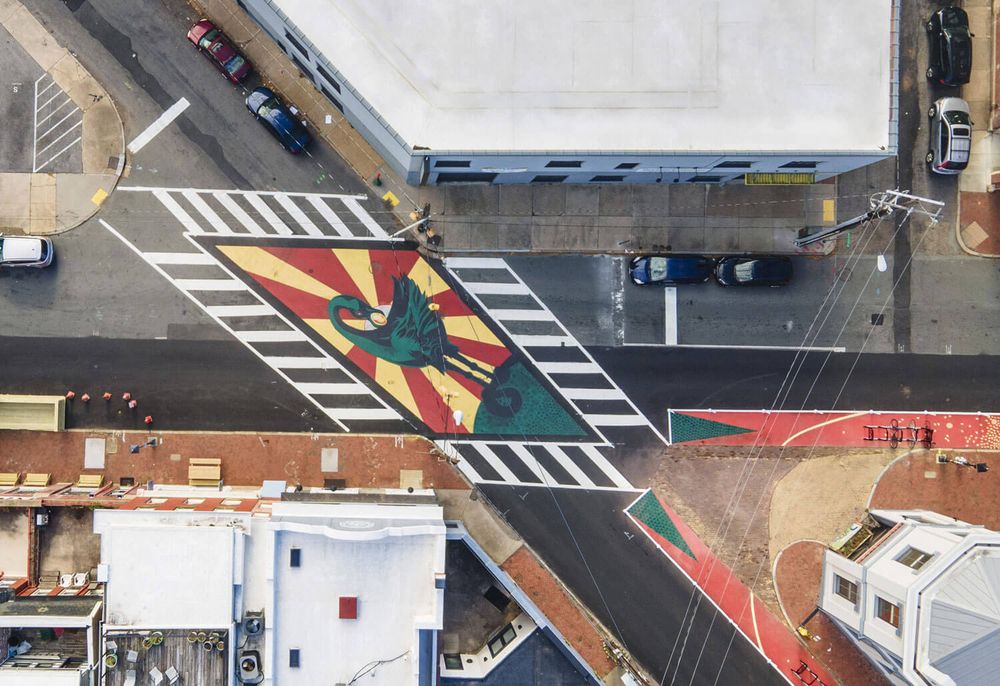 Painting Attention How Asphalt Art Saves Lives   1000 